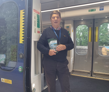 Mike Nicholson at Windermere Station